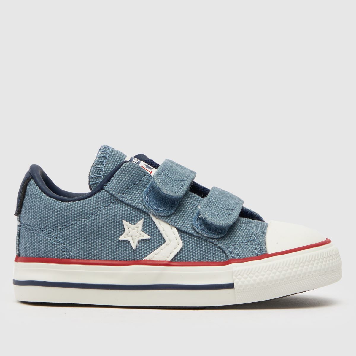 Converse marinblå och vita Star Player 76 v Pojkar Småbarnsskor