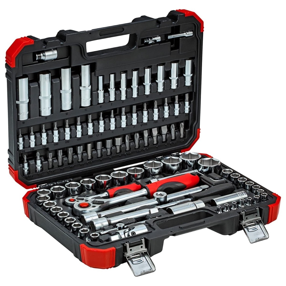Gedore RED 3300057 R46003094 Set chei tubulare 1/4” + 1/2”, 94 buc.