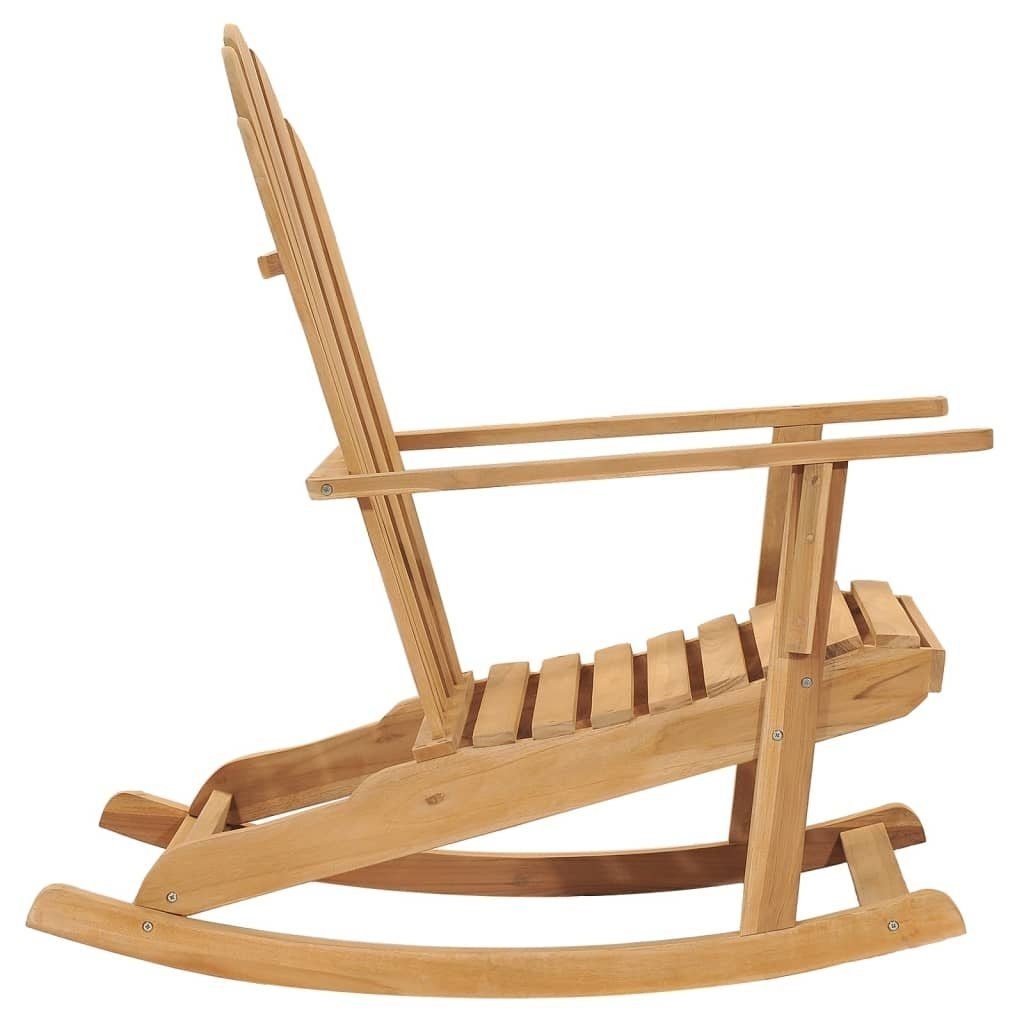 möbelando Schaukelstuhl Westbeach (LxBxH: 100x66x103 cm), aus Teak in natur