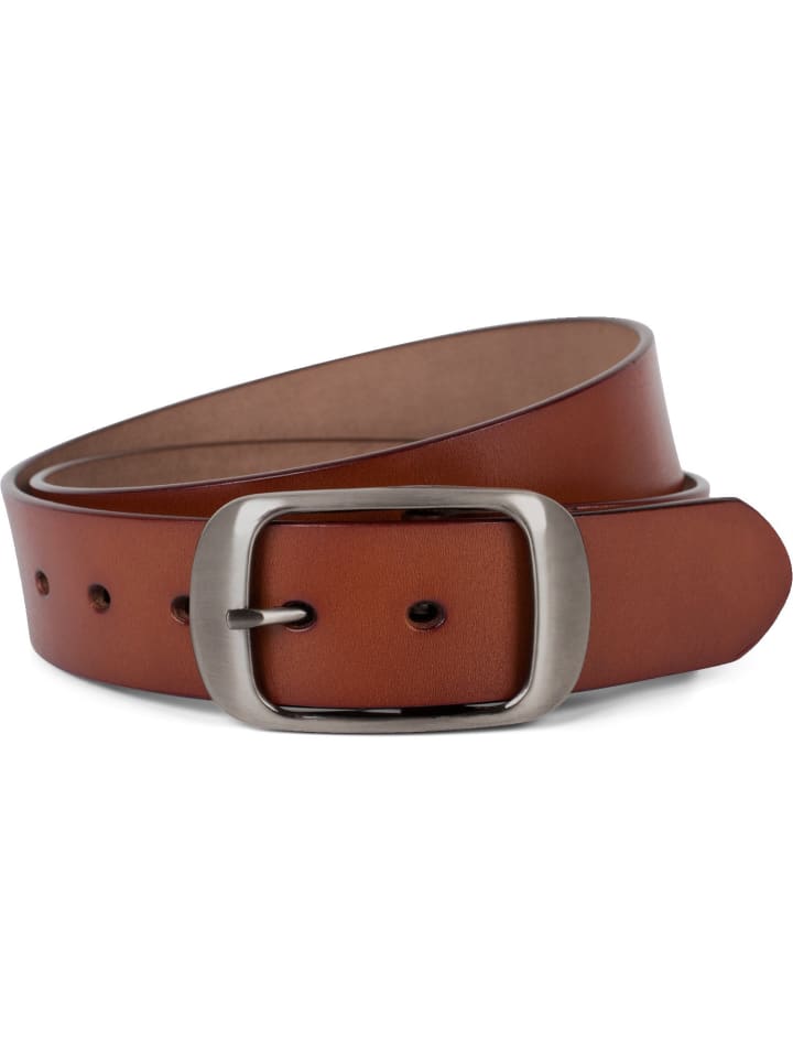 styleBREAKER Gürtel in Cognac günstig kaufen