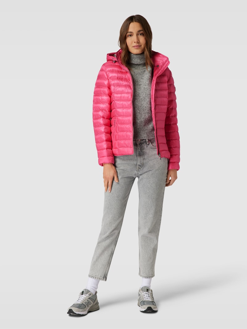 Italy Hood 1001 Funktionsjacke mit abnehmbarer Kapuze in pink