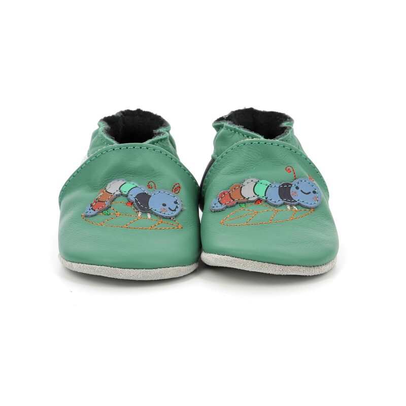 Chaussons cuir Krunchy
