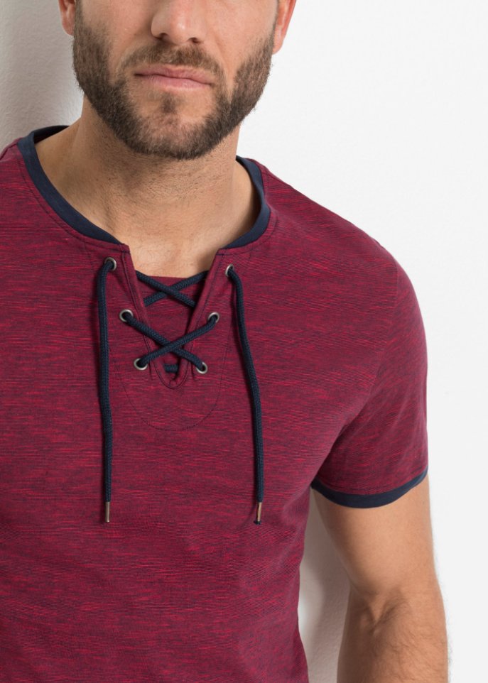 T-Shirt mit Schnürung