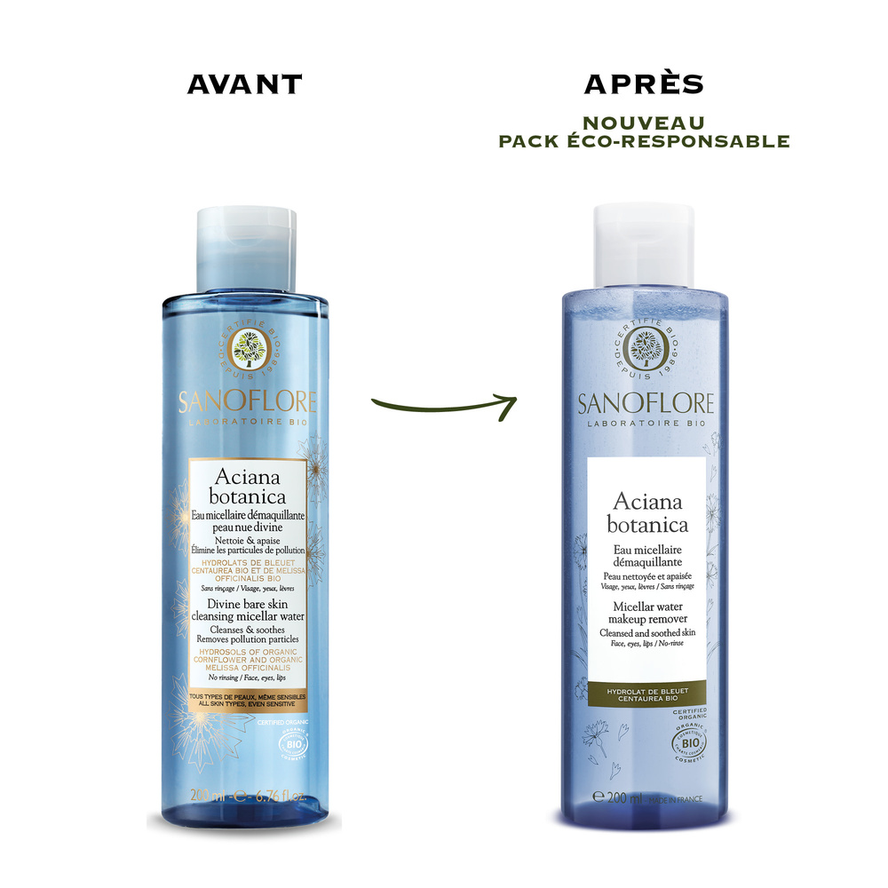 Sanoflore Aciana botanica Eau micellaire démaquillante