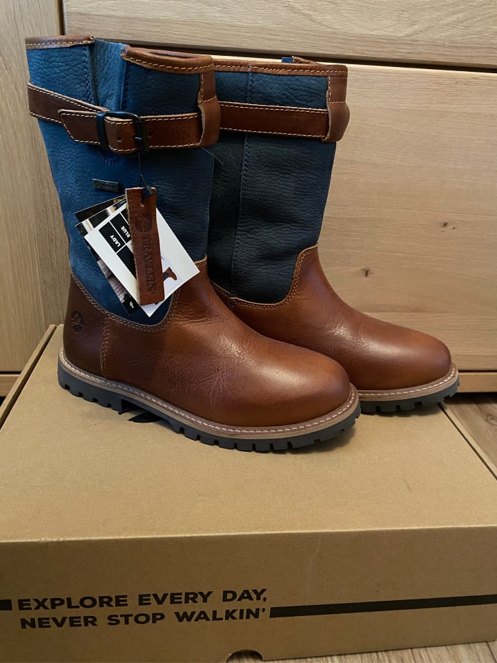 TRAVELIN' Leder-Stiefel 