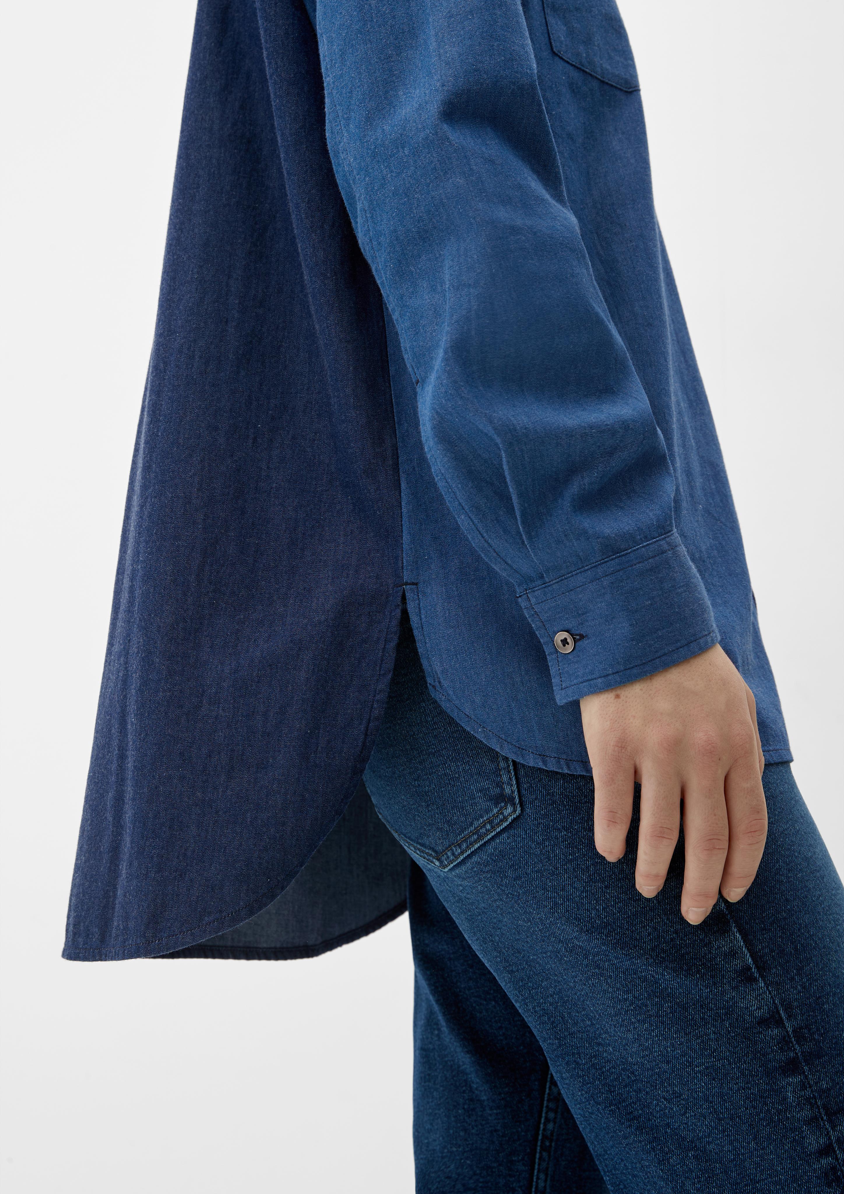 Hemdbluse aus Light Denim  2128332-57Y6