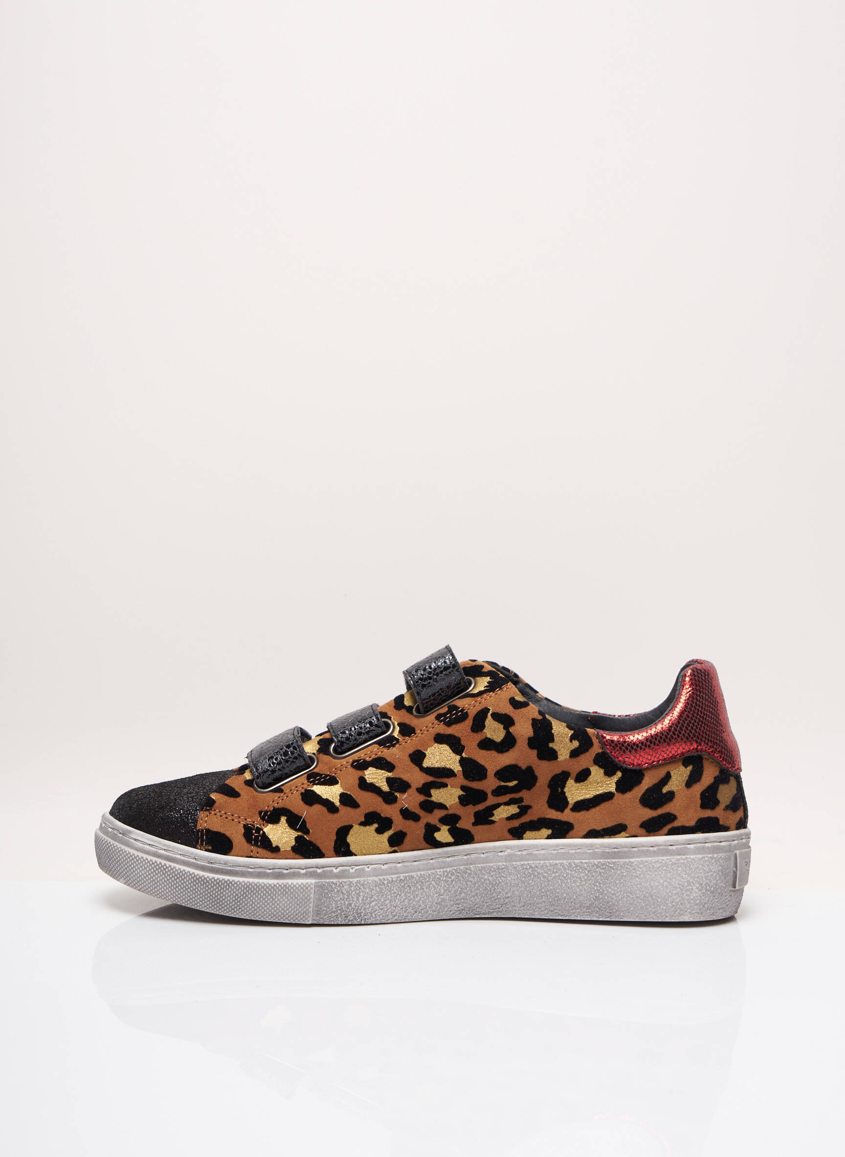 Reqins Baskets Femme couleur marron