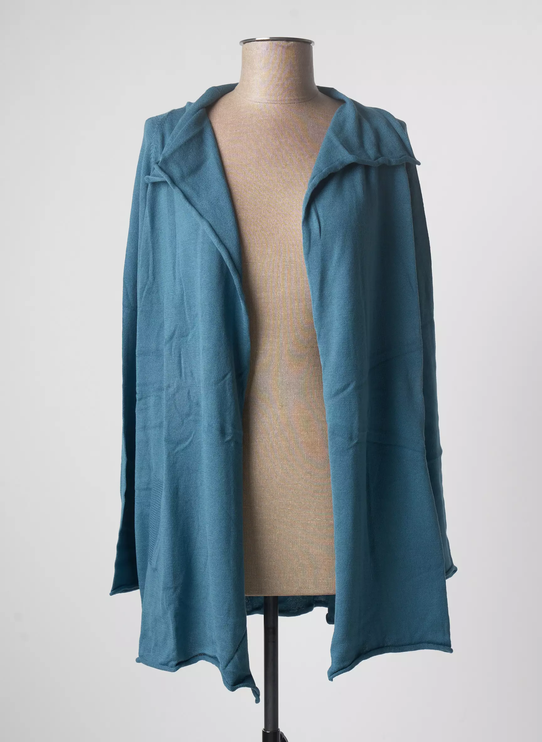 Stefan Green Cardigans Femme couleur bleu