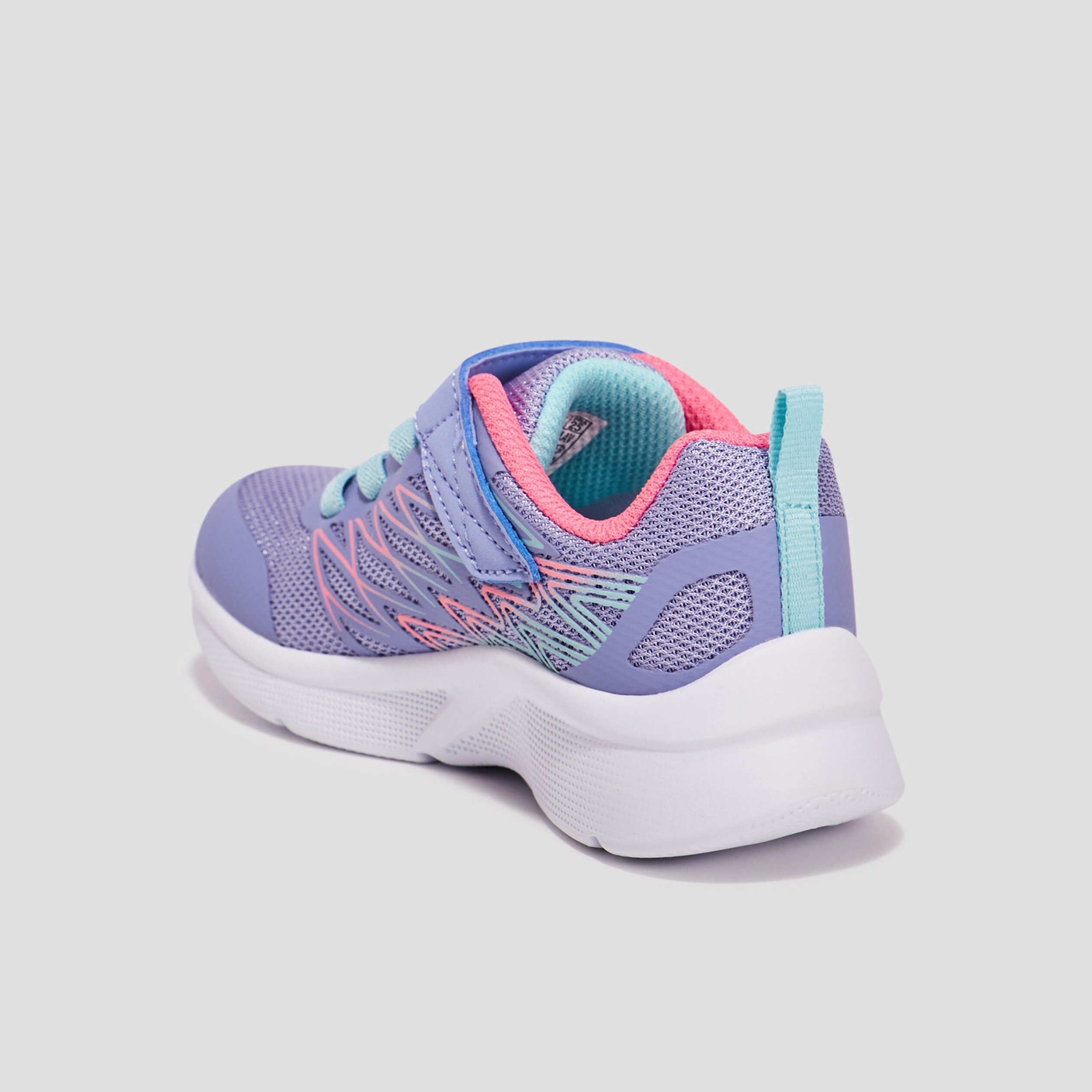 Baskets running Skechers Blod Delight bleu lavande fille | La Halle