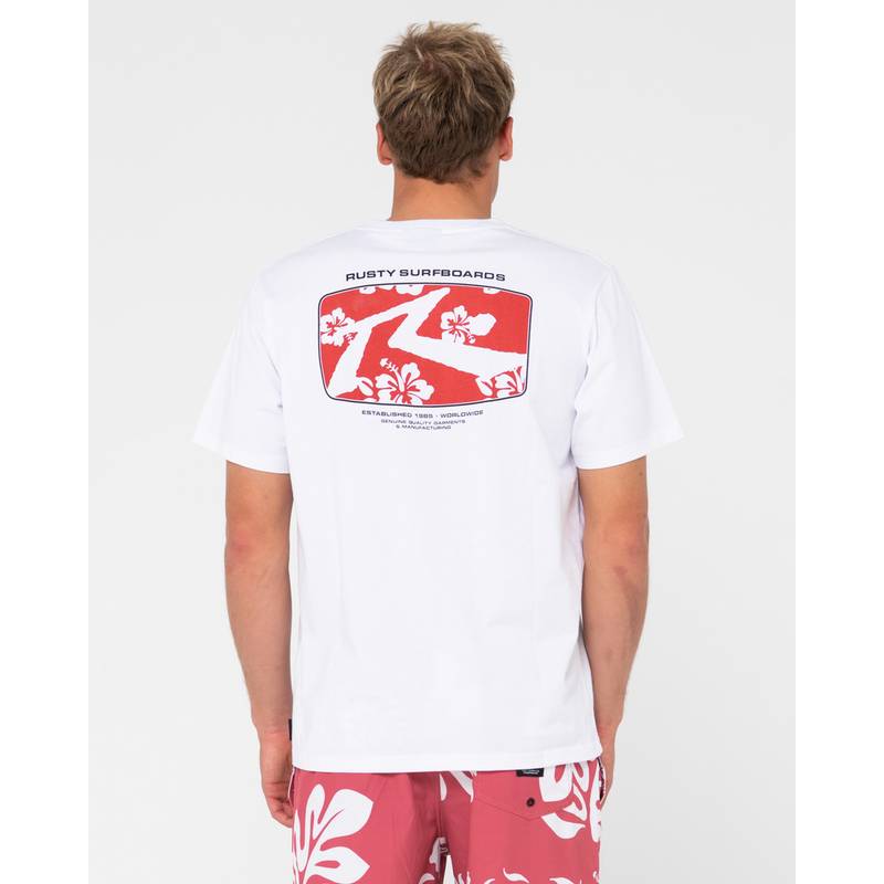RUSTY ADVOCATE SHORT SLEEVE TEE T-Shirt Herren