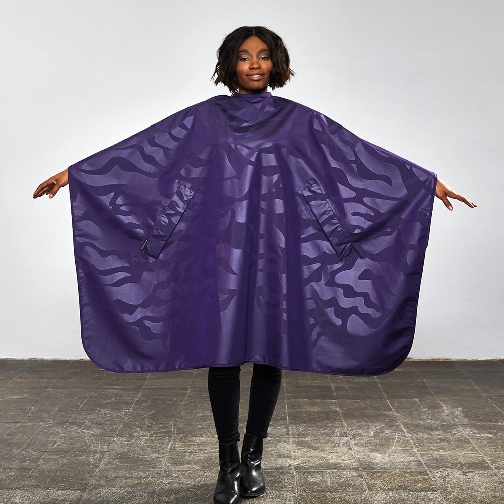 Trend-Design NANO Compact Färbeumhang Violett