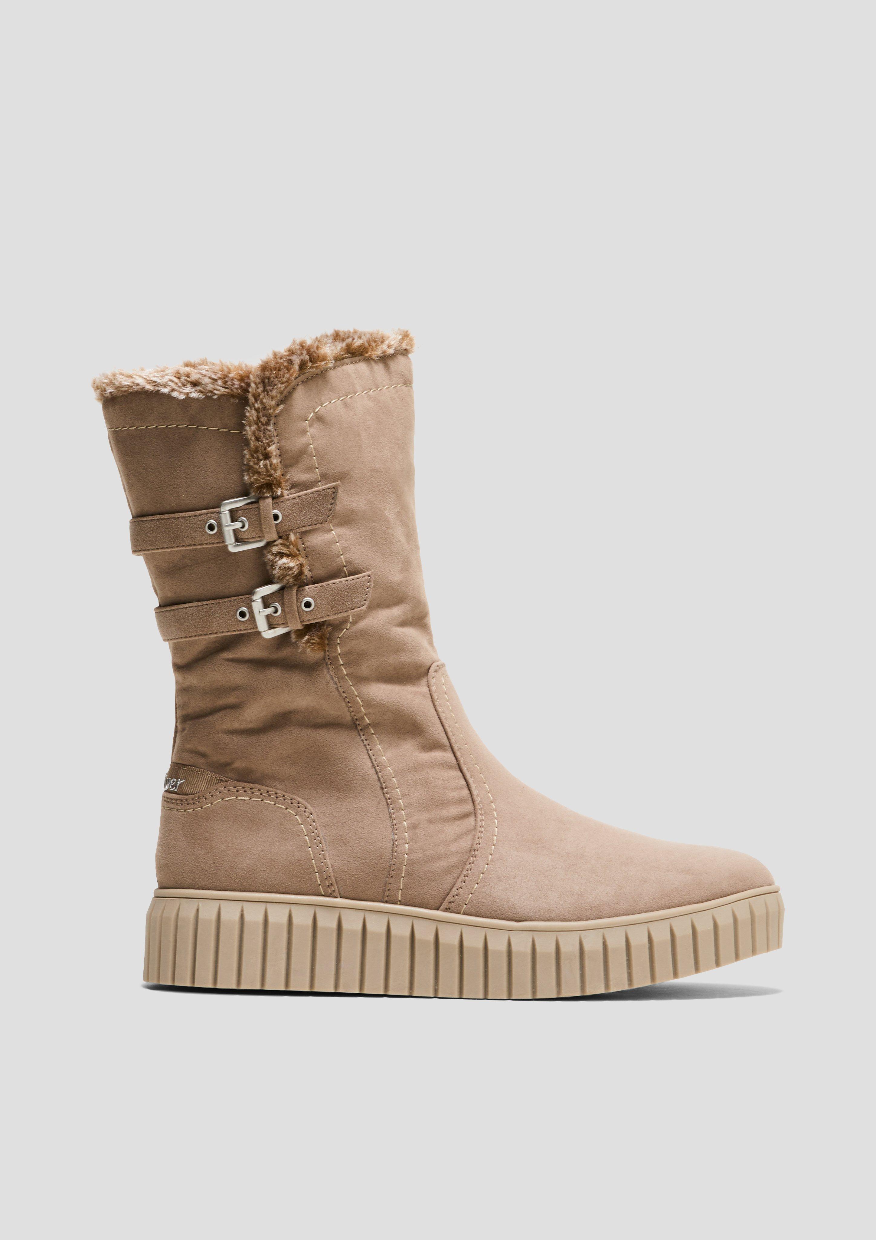 Warm gefütterte Stiefel  6008597-341