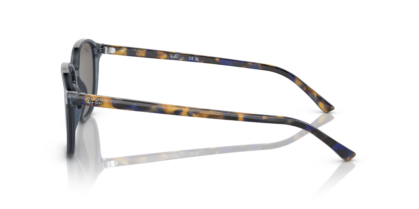LEONARD - Albastru închis lucios Albastru transparent