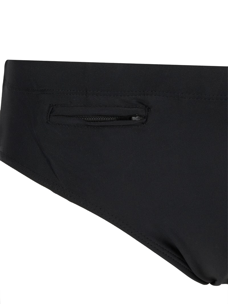 Badehose mit Stretch-Anteil Modell 'Björn' in schwarz