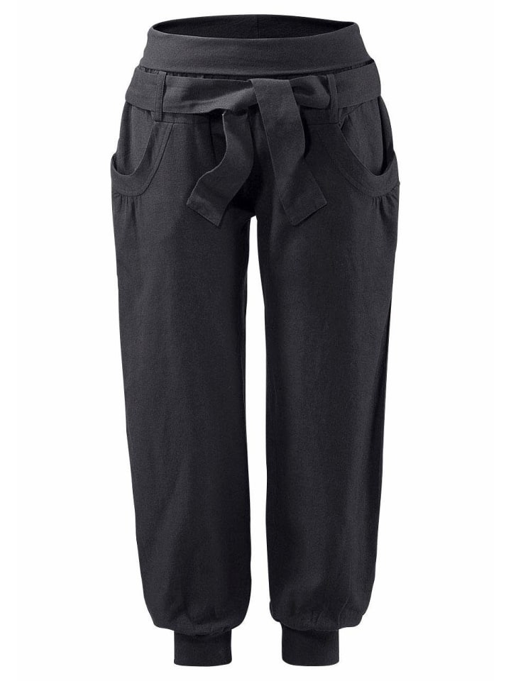Buffalo Strandhose in schwarz günstig kaufen