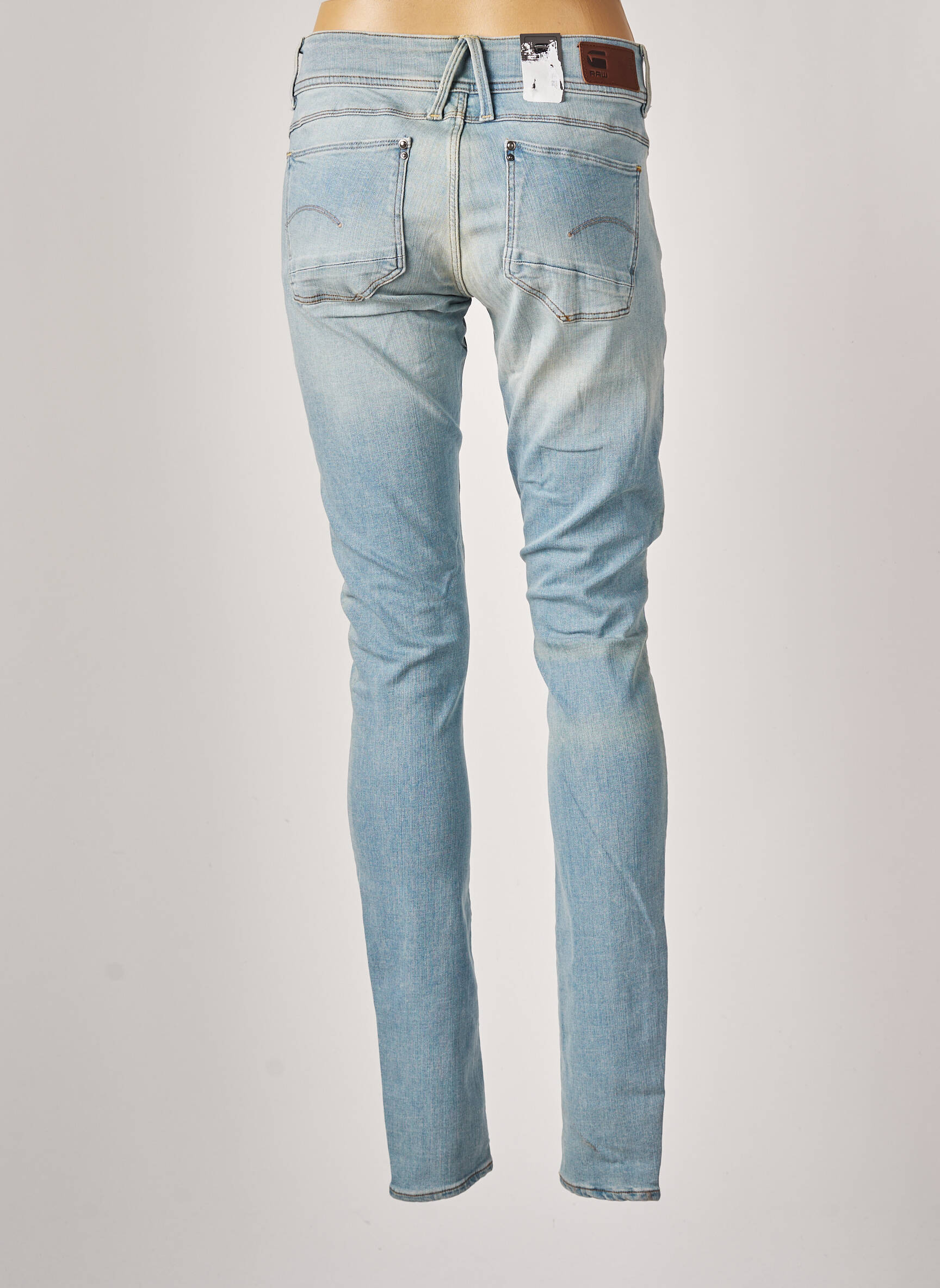 G Star Jeans Skinny Femme couleur bleu