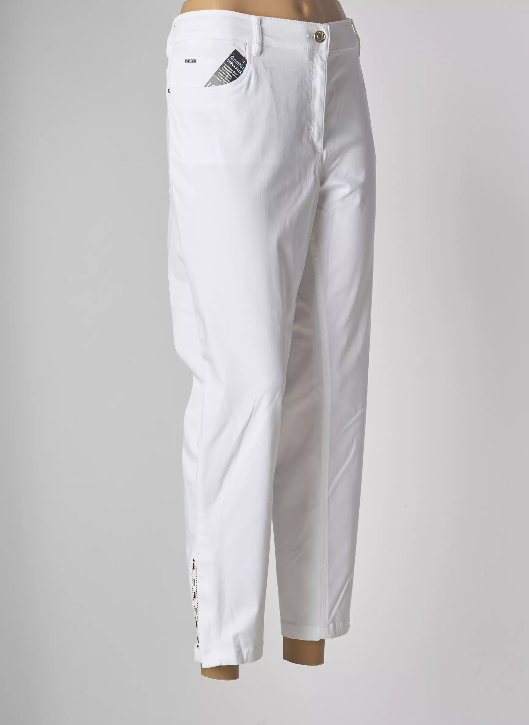 Zerres Leggings Femme couleur blanc