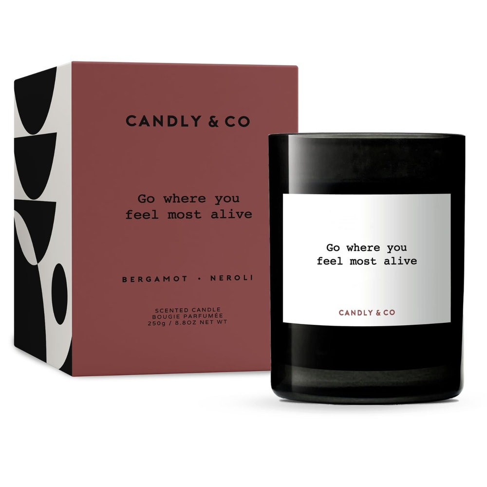 candly&co Bougie No.5 Go where you feel most alive Bougie
