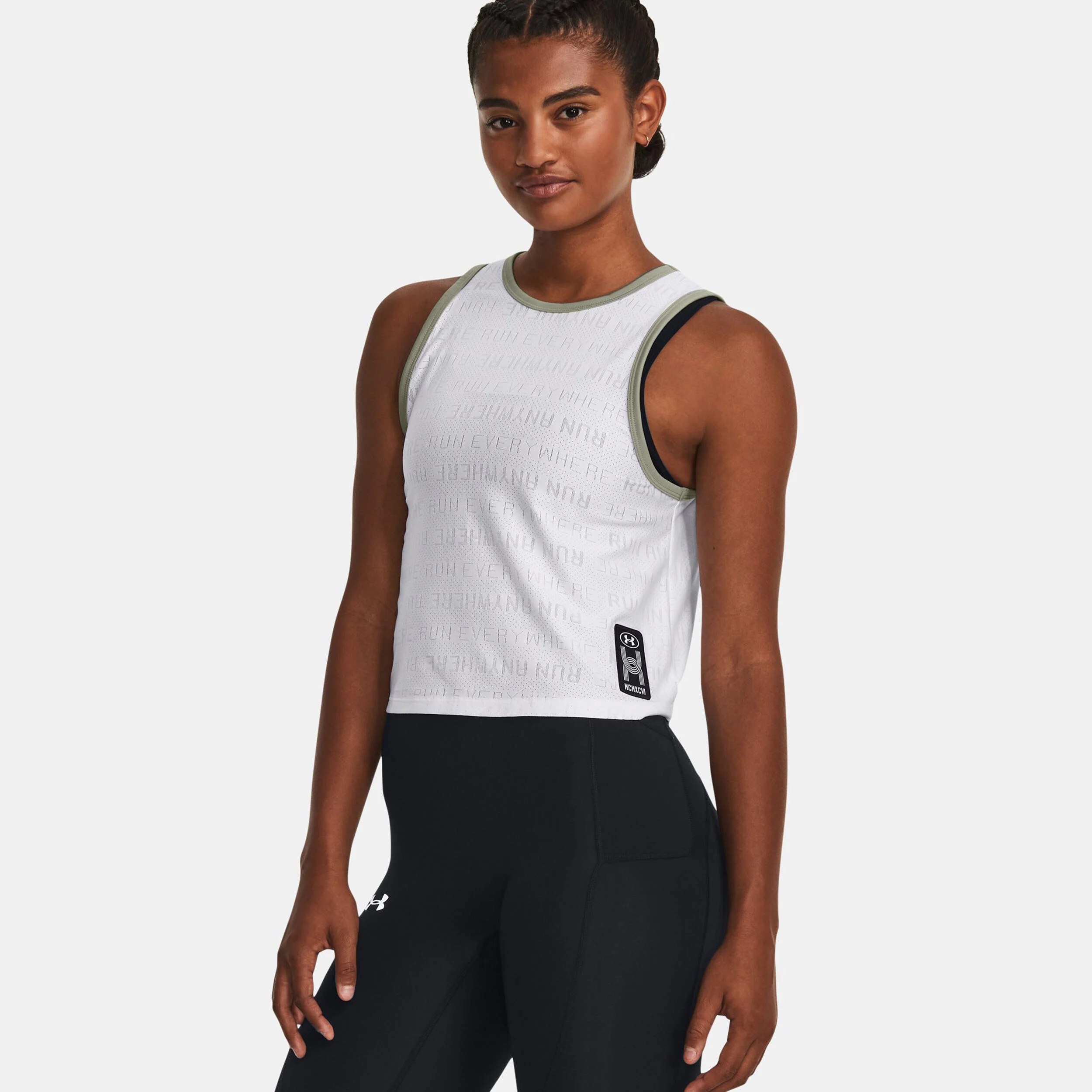 Run Everywhere Tank-Top Damen - Weiß