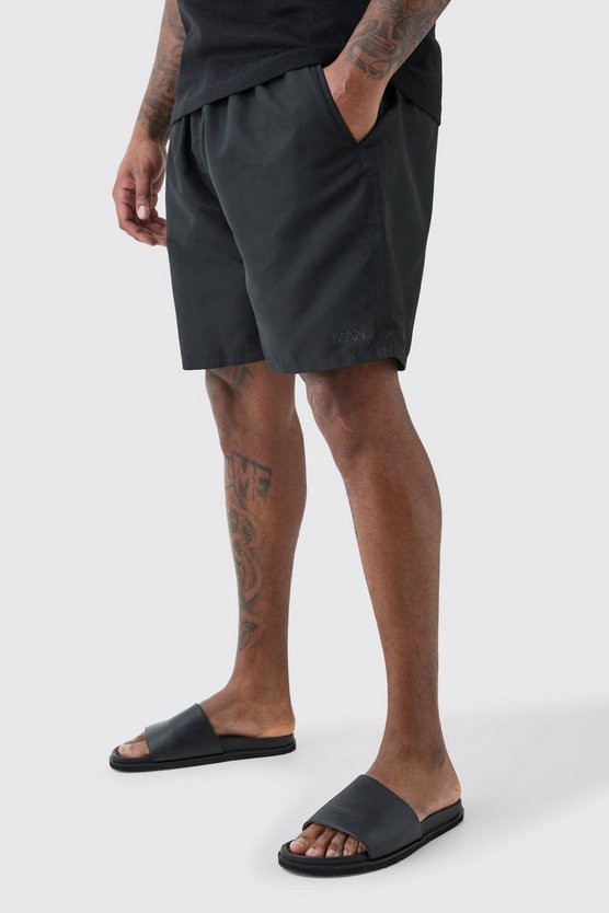 Plus mittellange Original Man Badehose