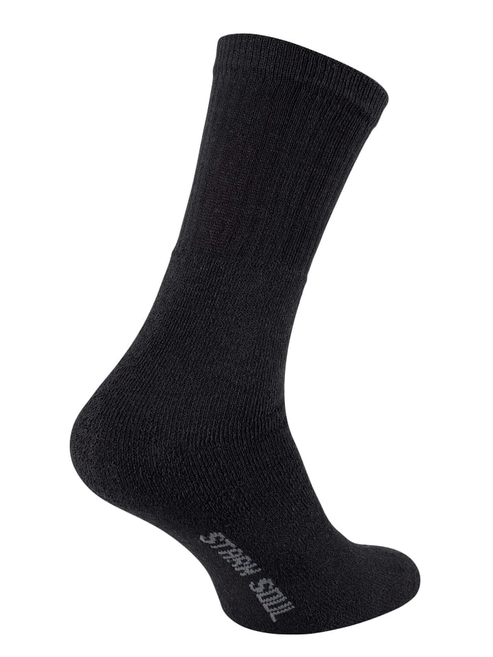 Stark Soul® 12 Paar Tennissocken, Frotteesocken in schwarz günstig kaufen