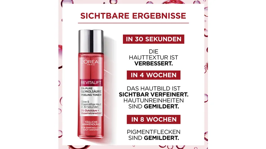 L'Oréal Paris Revitalift GLYCOLIC TONER 180 ml