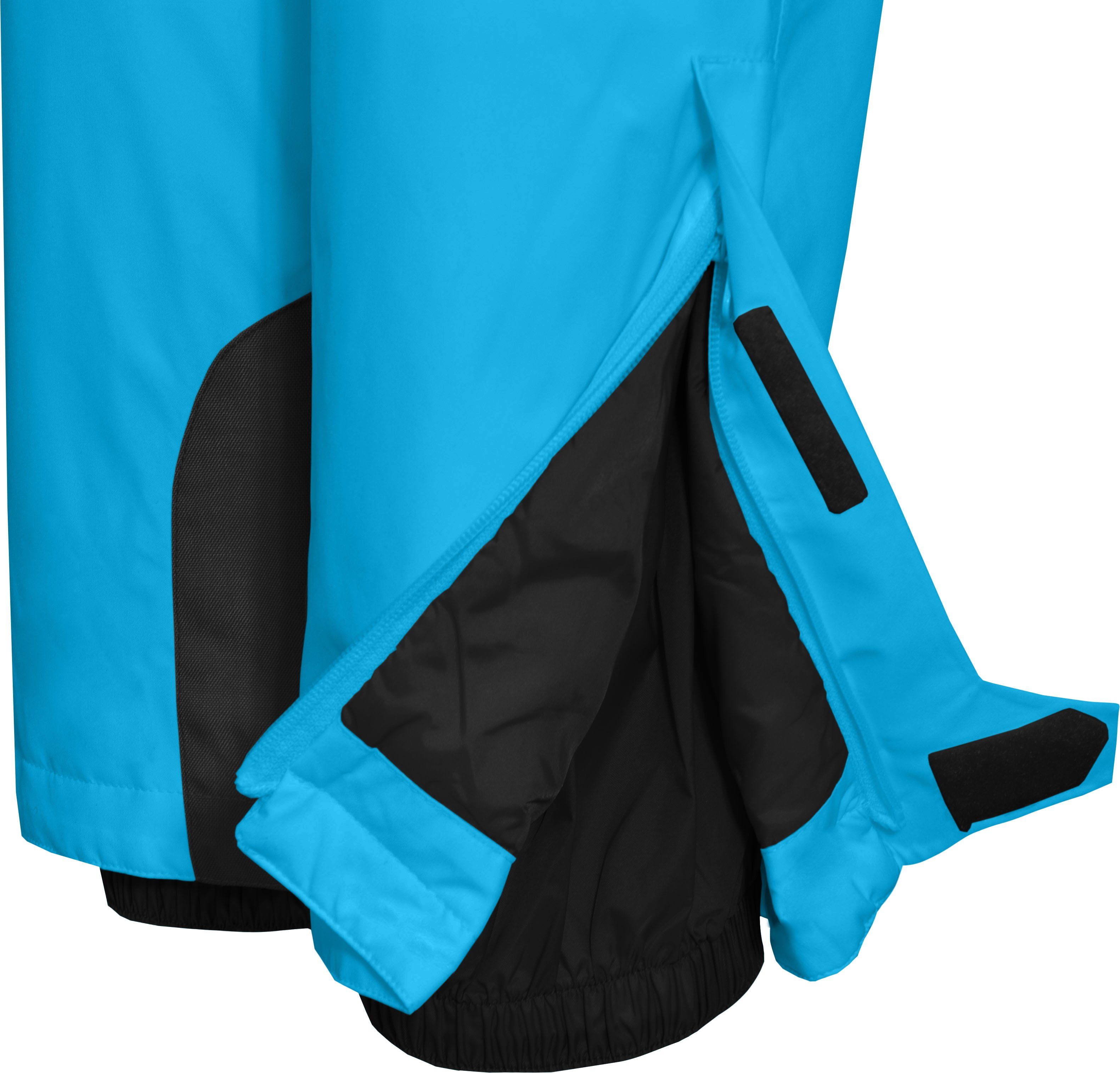 Bergson Skihose MIEN Slim Damen Skihose, wattiert, 20000 mm Wassersäule, Normalgrößen, Ozean blau
