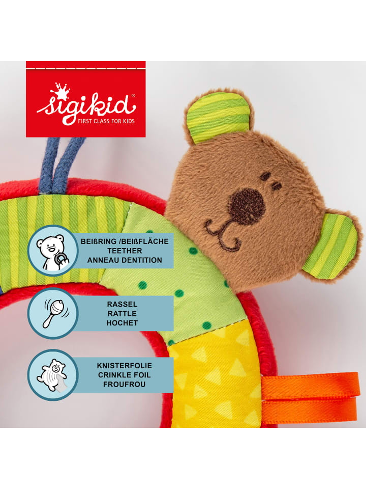 Sigikid Ringgreifling Bär PlayQ in mehrfarbig günstig kaufen onesize