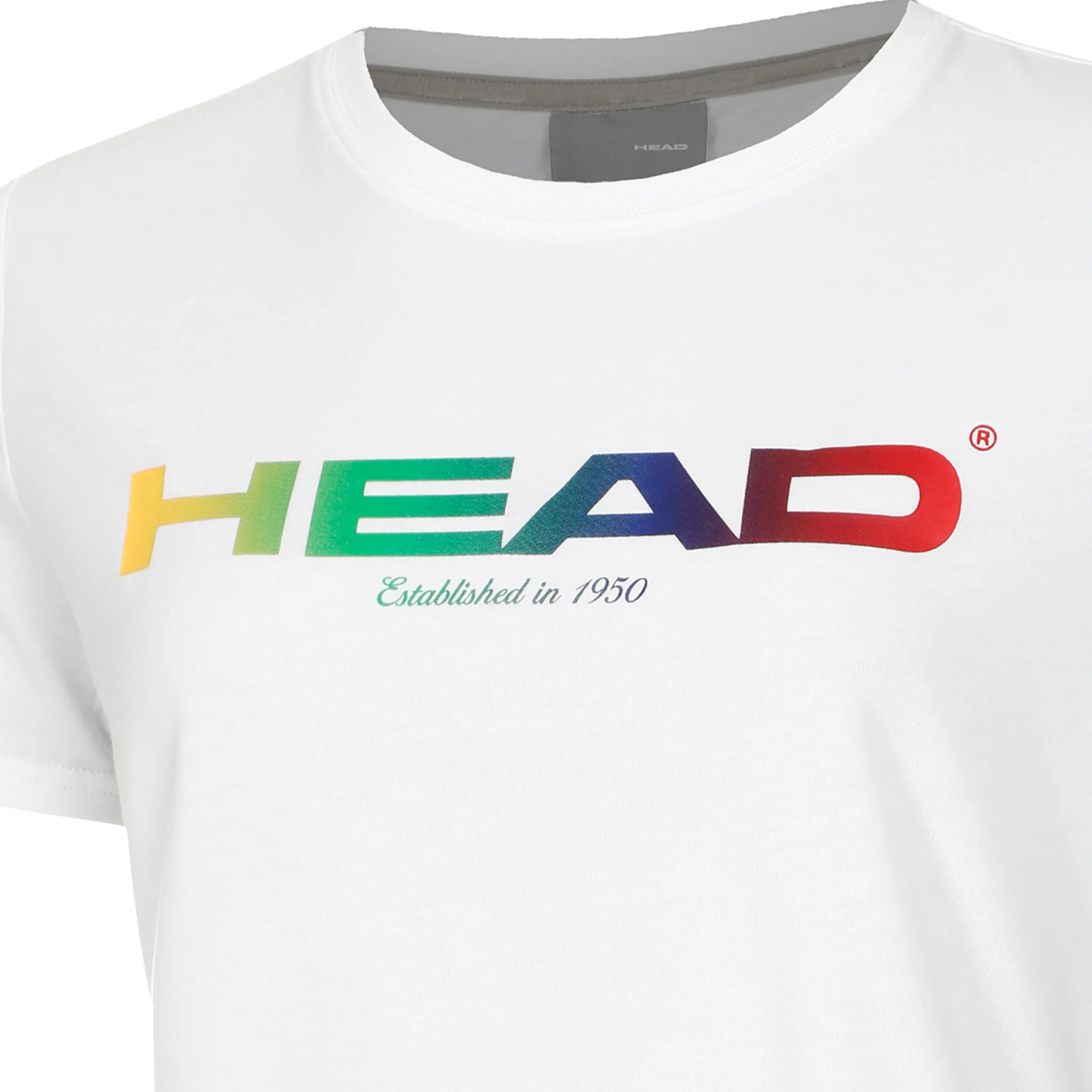 Rainbow T-Shirt Damen - Weiß