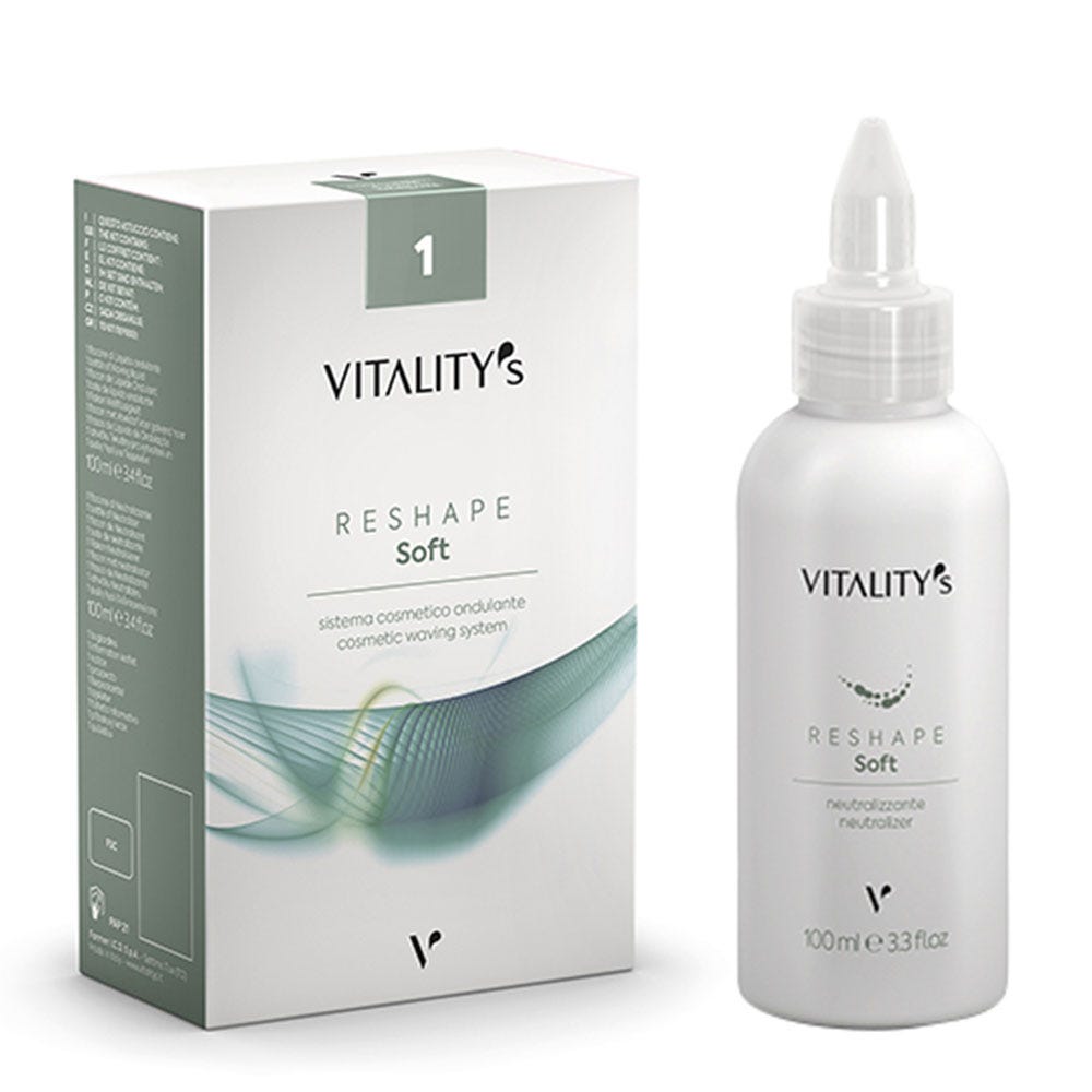 Vitality's Reshape Kit Permanent Soft 1 100 ml + Dauerwellsystem natural/fine 100 ml