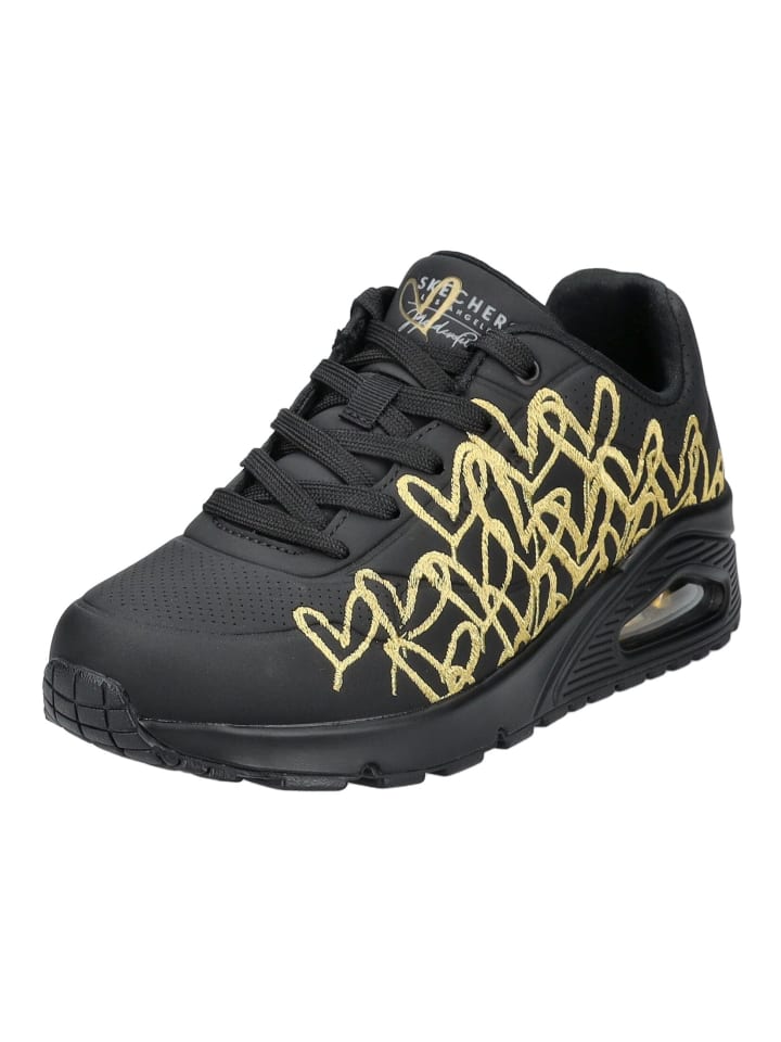 Skechers Sneaker in Schwarz Kombi günstig kaufen