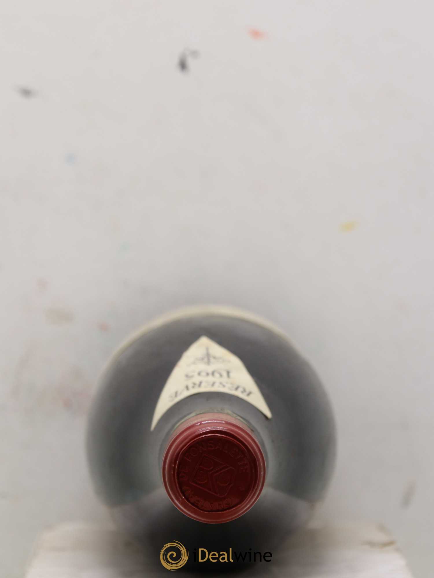 Côtes du Rhône Château de Fonsalette Emmanuel Reynaud  1995 - Lot de 1 Bouteille