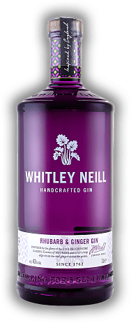 Whitley Neill Rhubarb & Ginger Gin 1,0 Liter Whitley Neill Rhubarb & Ginger Gin 1,0 Liter  1	 Liter - Vol 43%