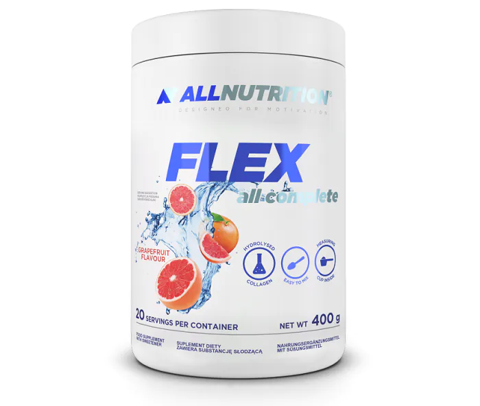 Allnutrition Flex All Complete, dodatak kolagena za jačanje zglobova, okus grejpfruta, prah