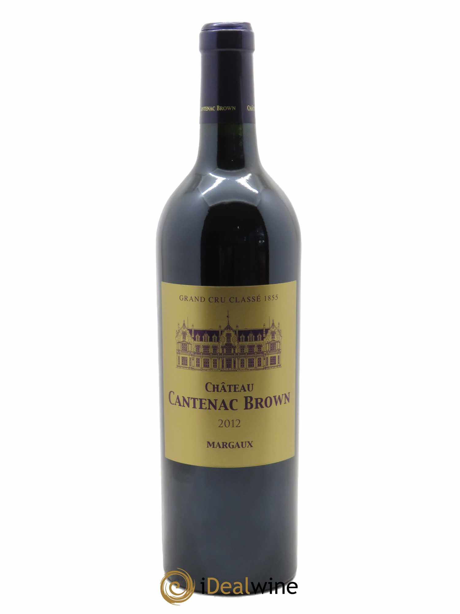 Château Cantenac Brown 3ème Grand Cru Classé (CBO à partir de 6 bts) 2012 - Lot de 1 Bouteille
