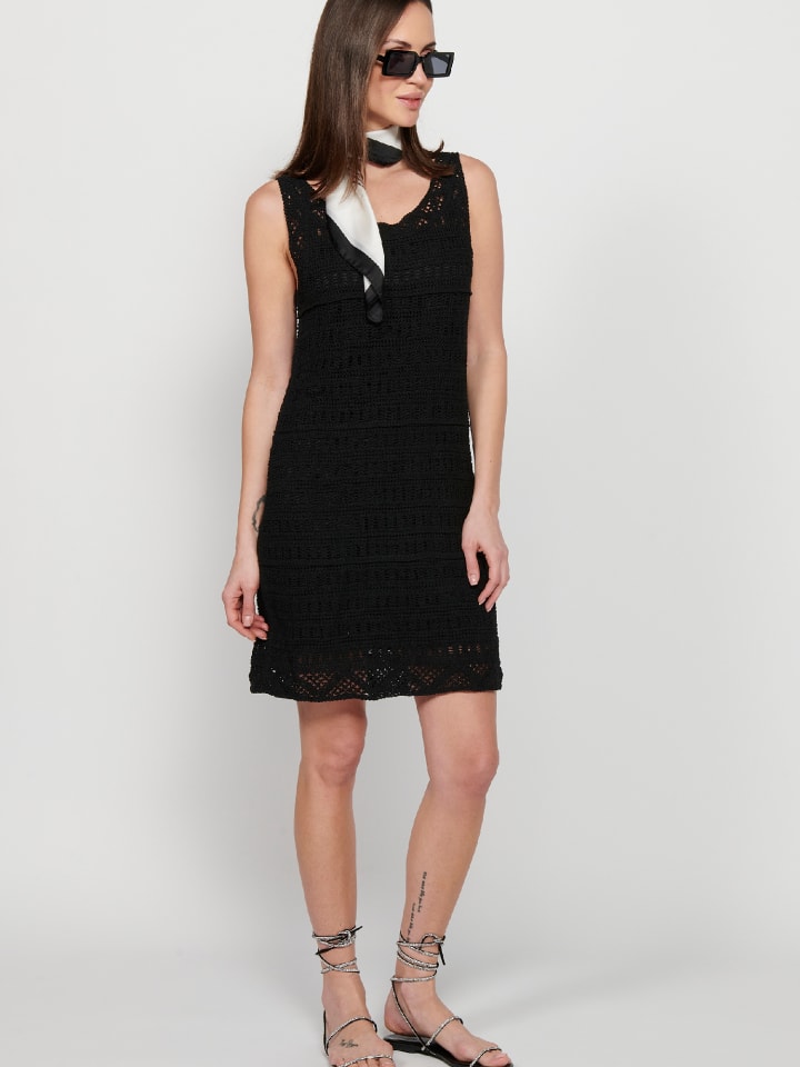 KOROSHI RIEMENKLEID in schwarz günstig kaufen