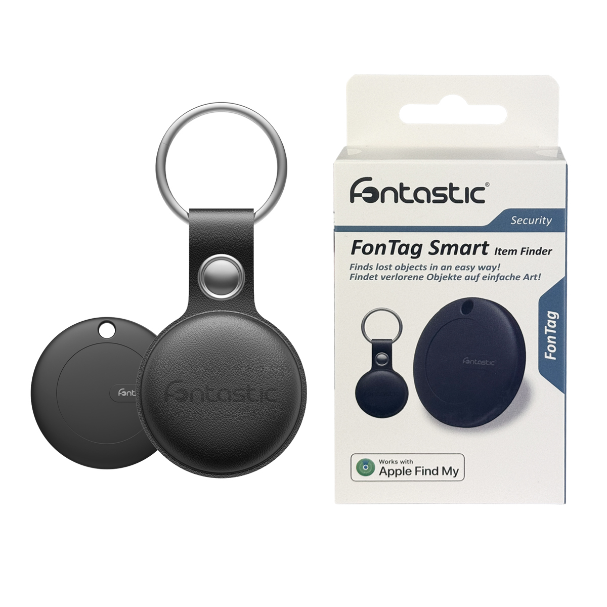 Fontastic FonTag Smart Finder mit Schutzhülle