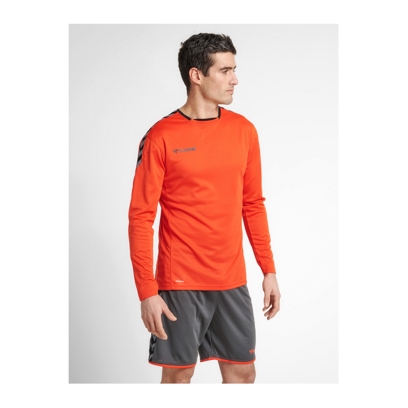 Hummel hmlAUTHENTIC Poly Trikot langarm Rot F3487