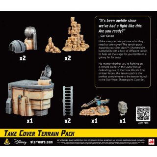 Star Wars: Shatterpoint – Take Cover Terrain Pack (Geländeset „In Deckung!“) (Multilingual)