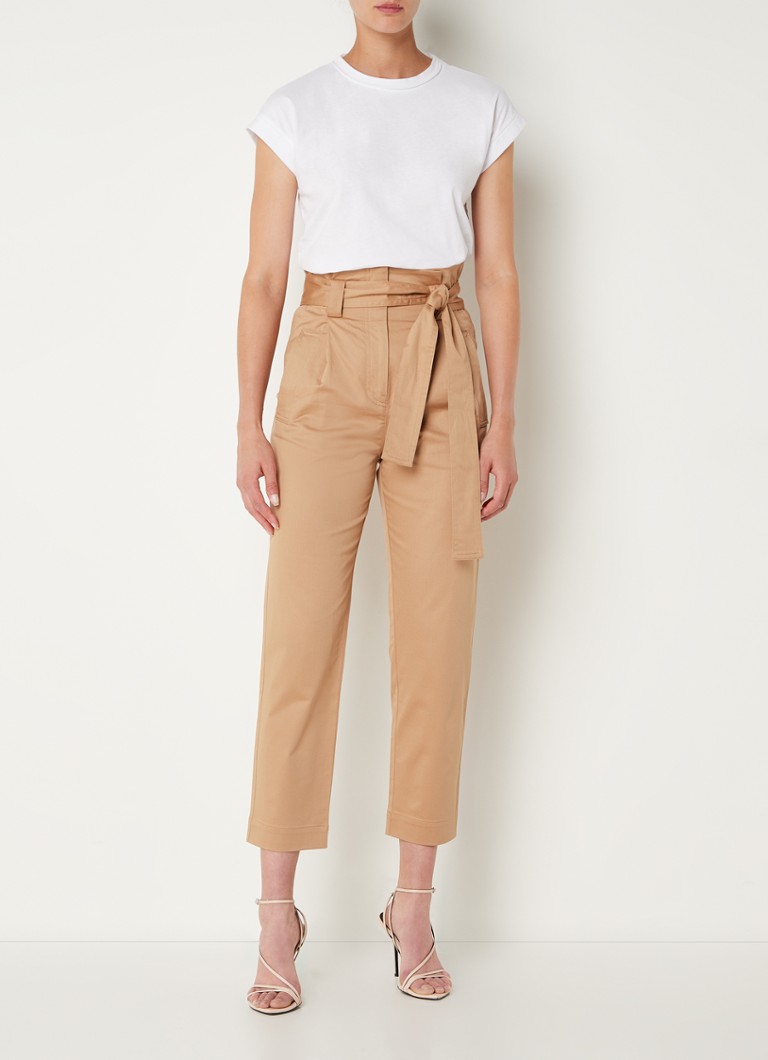 Reiss Tereza T-shirt with round neck and stretch
