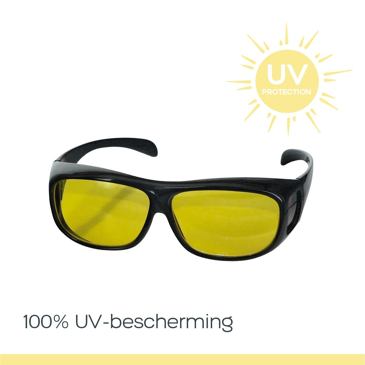 Orange Donkey HD übergroße Sonnenbrille