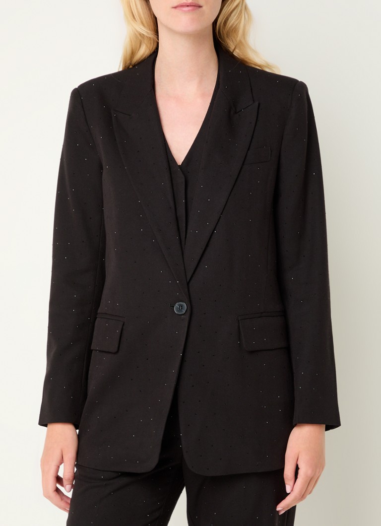 Bruuns Bazaar Frida blazer with rhinestones