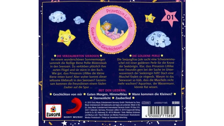 001/Gute-Nacht-Geschichten mit Prinzessin Lillifee