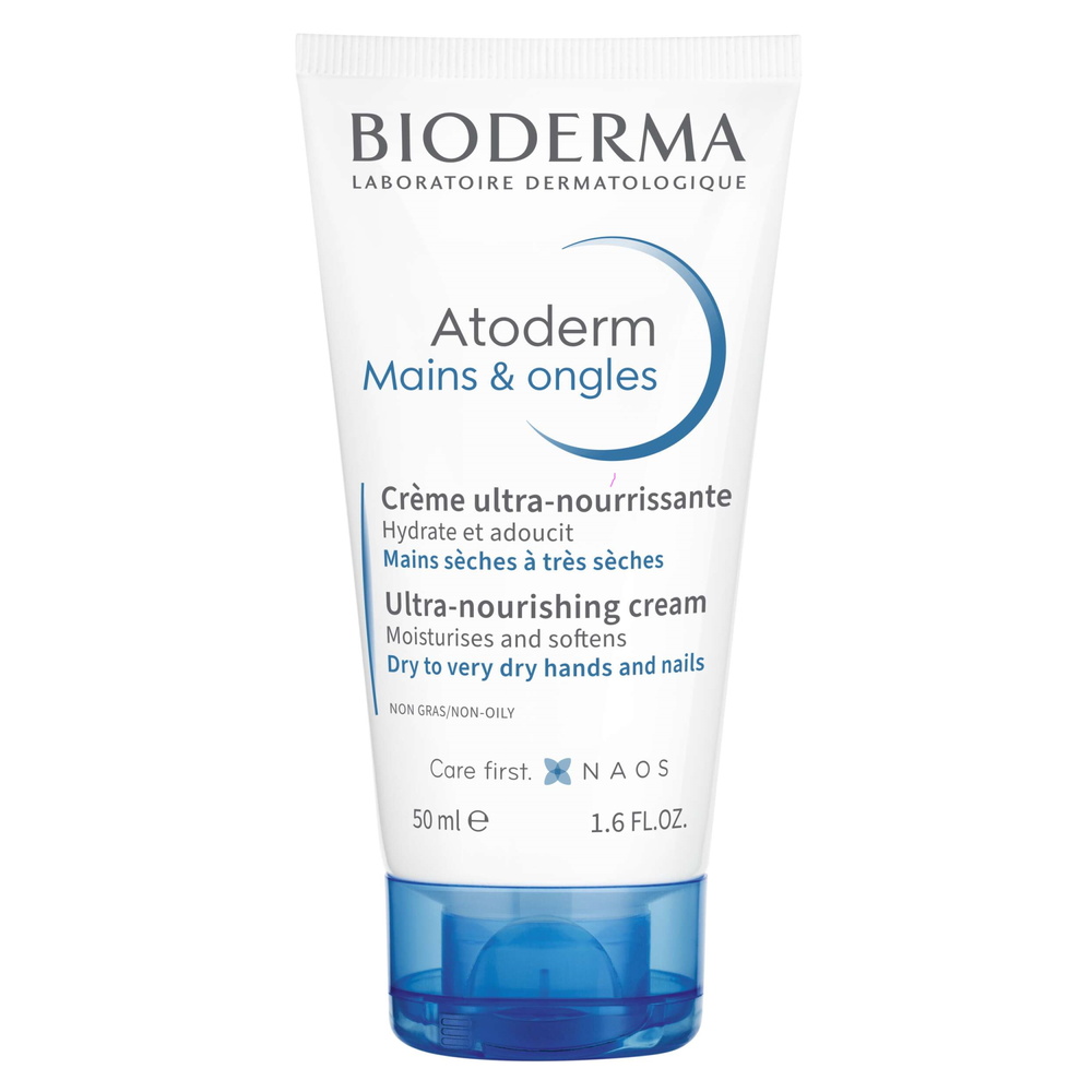 Bioderma ATODERM Mains & ongles 50 ml Crème nourrissante