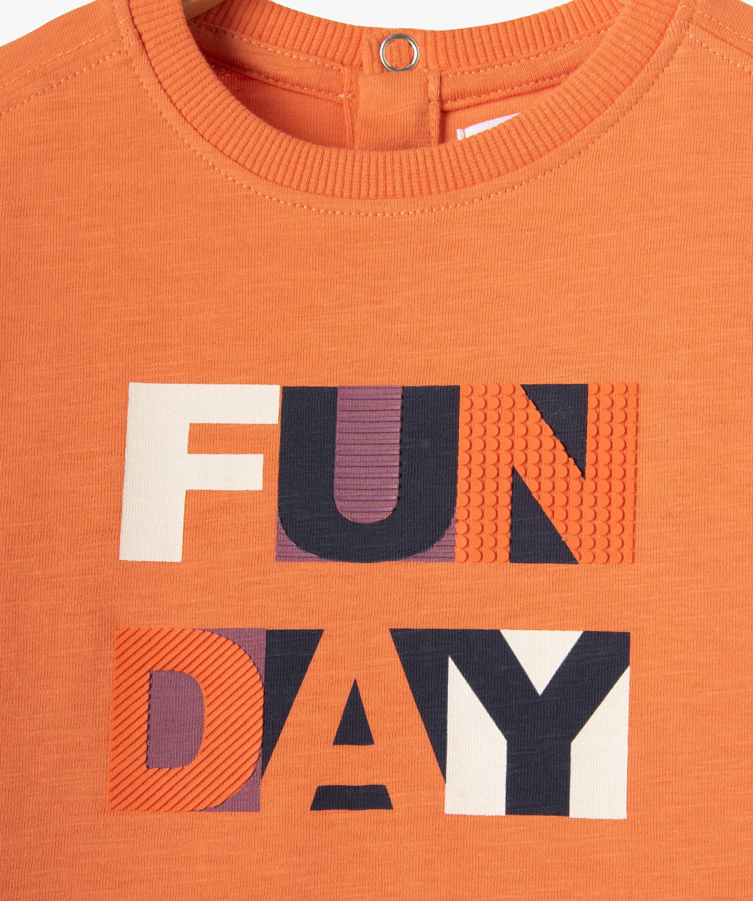 Tee-shirt bébé Garçon à manches courtes et imprimé en r... orange | GEMO
