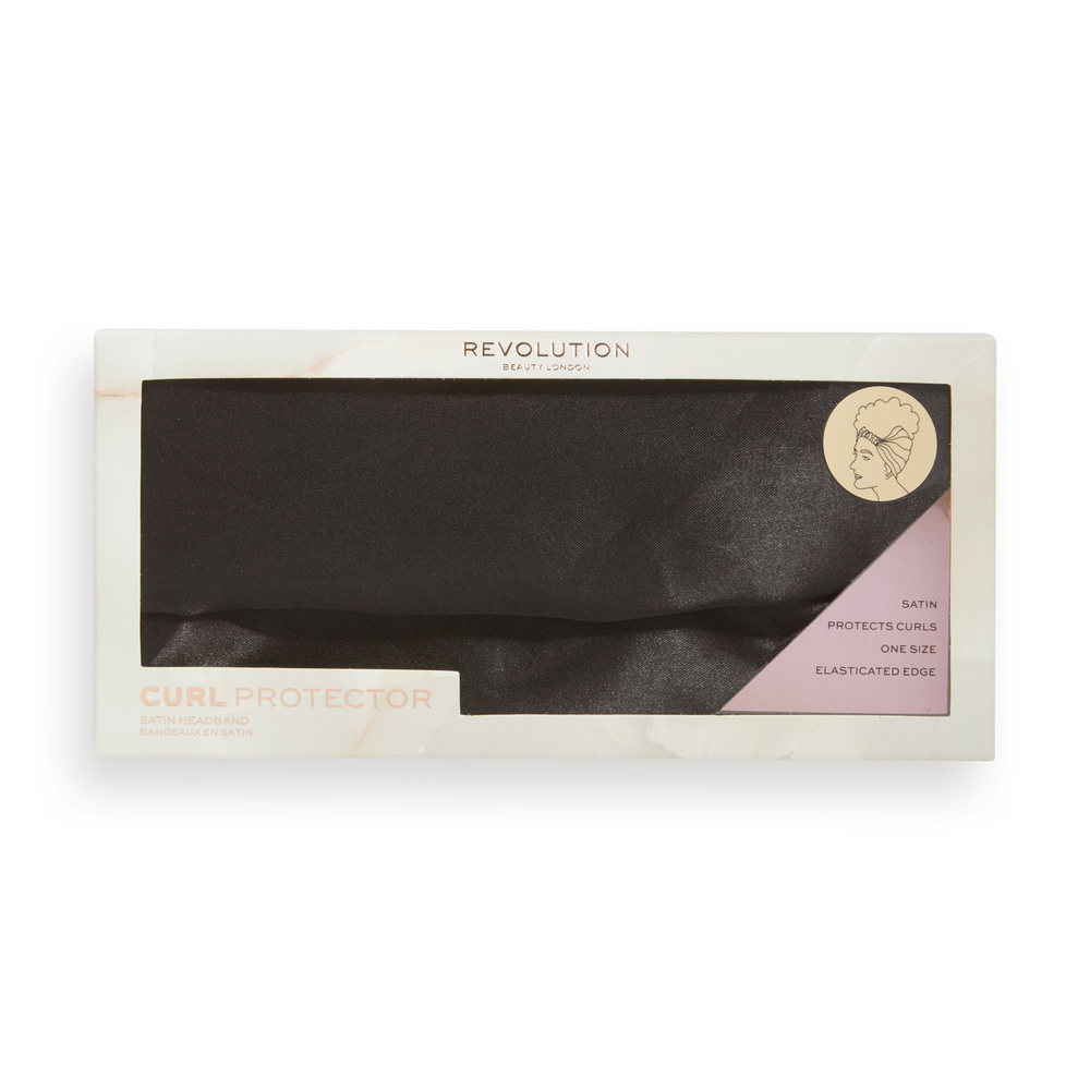 revolution hair Revolution Haircare Satin Headband Black Bandeau