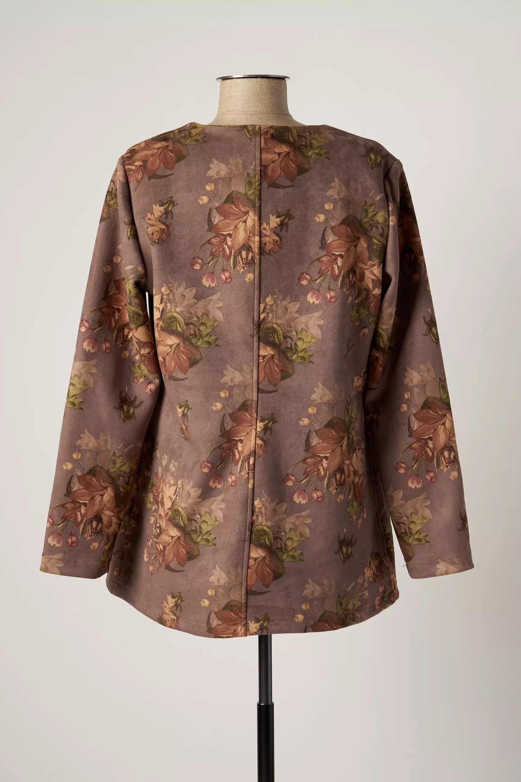 Quatre Vingt Jours Vestechic Femme couleur marron