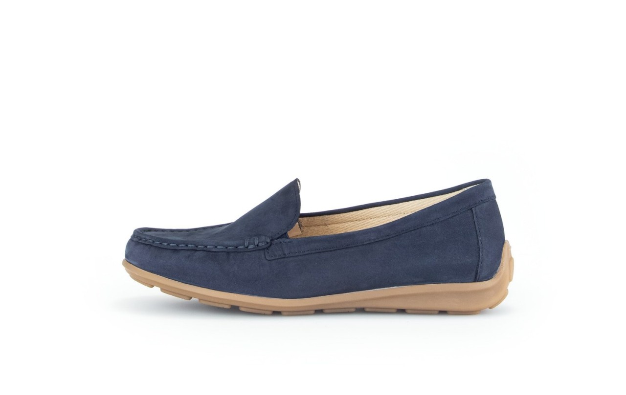 GABOR Freizeit Schnürer blau Gabor Comfort Mokassins 42.440.46 blau