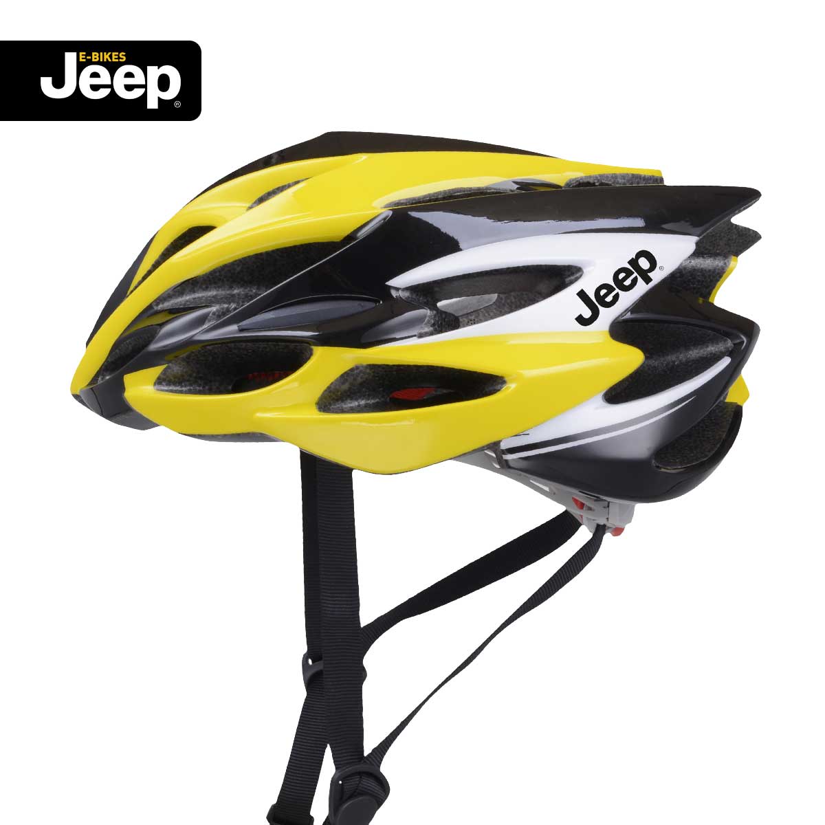 Jeep E-Bikes Helm yellow L (58 - 61 cm)