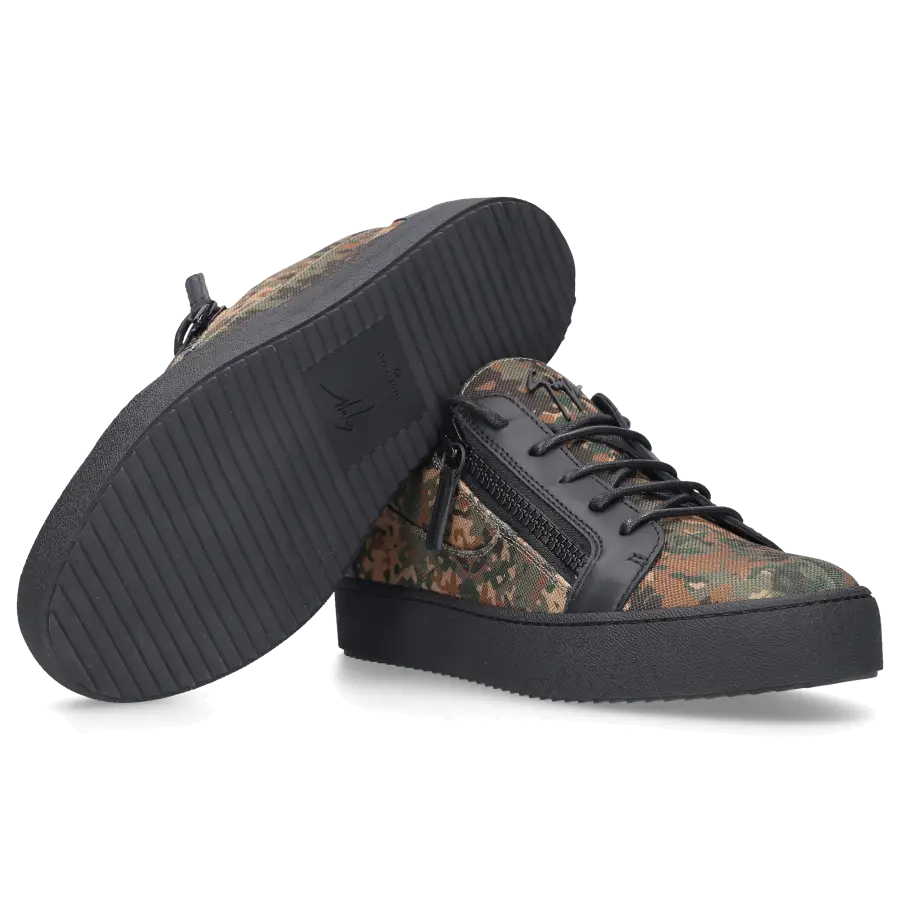 Giuseppe Zanotti - Sneaker low FRANKIE Canvas - grün